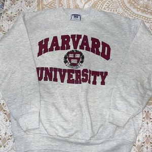 Harvard University crewneck sweatshirt!
